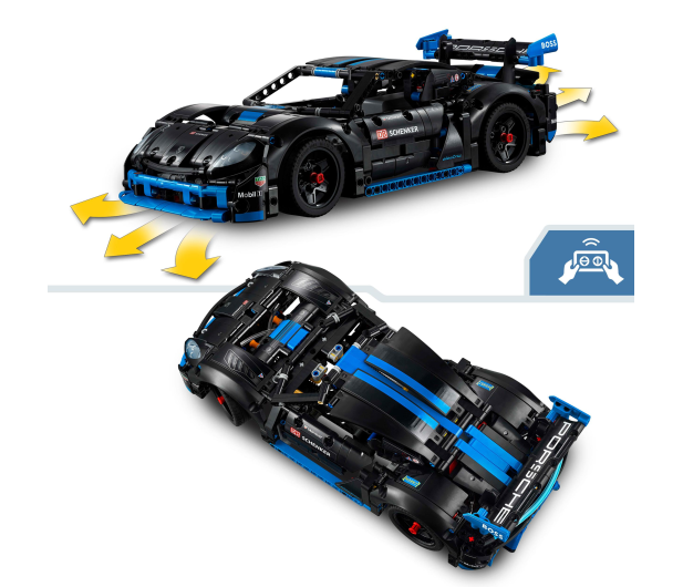 LEGO Technic 42176 Samochód wyścigowy Porsche GT4 e-Performance - 1266102 - zdjęcie 5